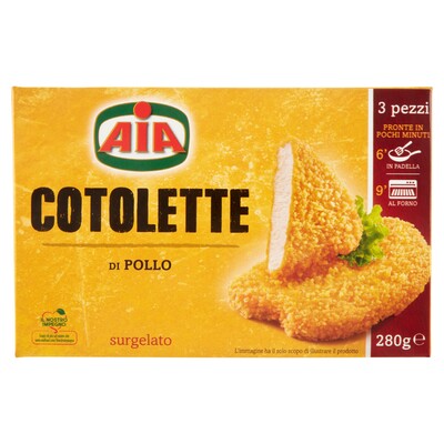 AIA COTOLETTE POLLO SURG.GR280PZ3