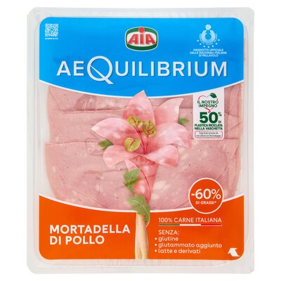 AEQUIL. MORTADELLA POLLO GR100