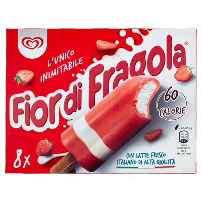 ALGIDA FIORDIFRAGOLA X 8 GR408