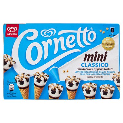 ALGIDA CORNETTO MINI CLASS X 8