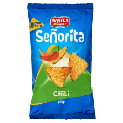 A.CHIPS TORTILLA CHILI GR185   SENORITA