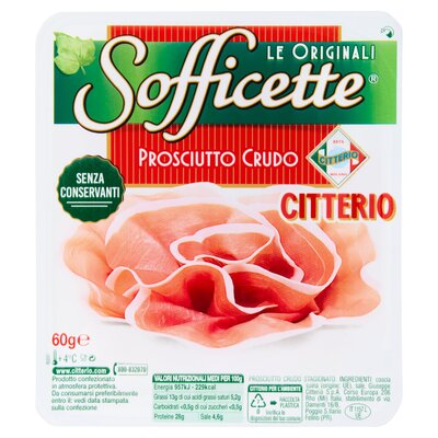 CITTERIO SOFFICETTE CRUDO GR60