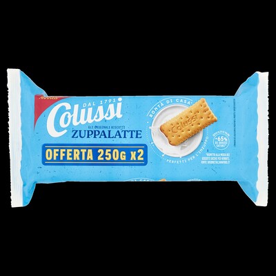 COLUSSI ZUPPALATTE 250+250 GR PACCO DOPP