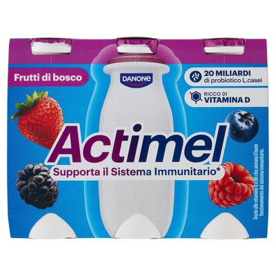 ACTIMEL FRUTTI DI BOSCO 6X100G