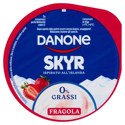 DANONE SKYR FRAGOLA GR150