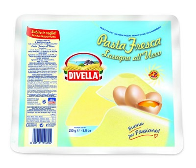 DIVELLA LASAGNE FR.GR.250 UOVO