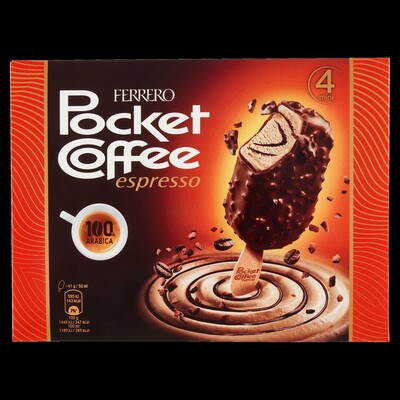 POCKET COFFEE GELATO T4 GR.164