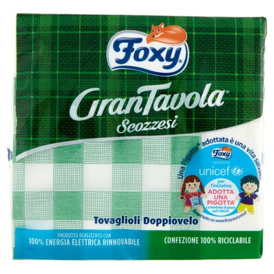 FOXY TOV.SCOZZESI 33X33 43 PZ  2 VELI GR