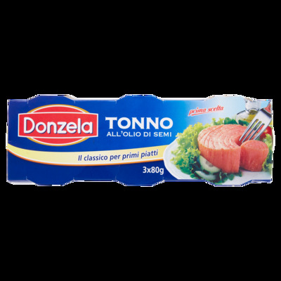 DONZELA TONNO O.SEMI GR.80X3