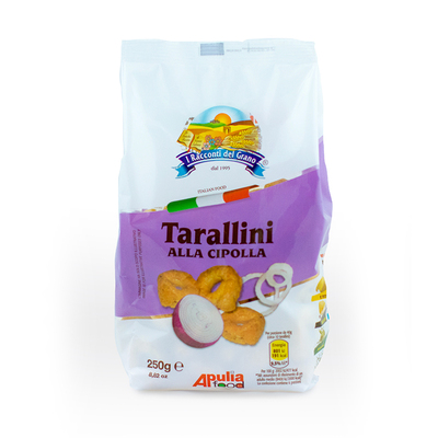 TARALLINI ALLA CIPOLLA GR.250 I RACCONTI