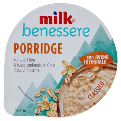 MILK BENESSERE PORRIDGE GR150