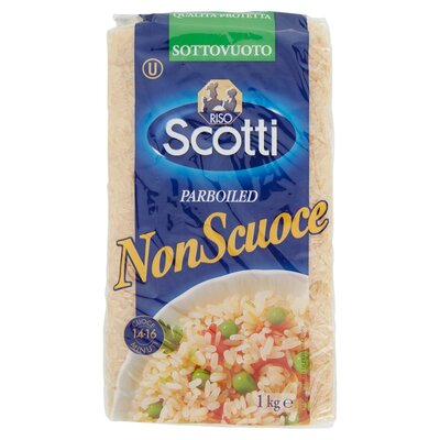 SCOTTI RISO NON SCUOCE KG.1   PARBOILED